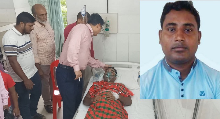 দখলদারদের উচ্ছেদের নোটিশ দেওয়ায় ভূমি কর্মকর্তার উপর হামলা