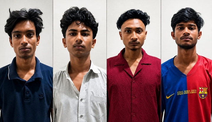 আশুলিয়ায় নিষিদ্ধ ছাত্রলীগের ৪ সক্রিয় কর্মী গ্রেপ্তার